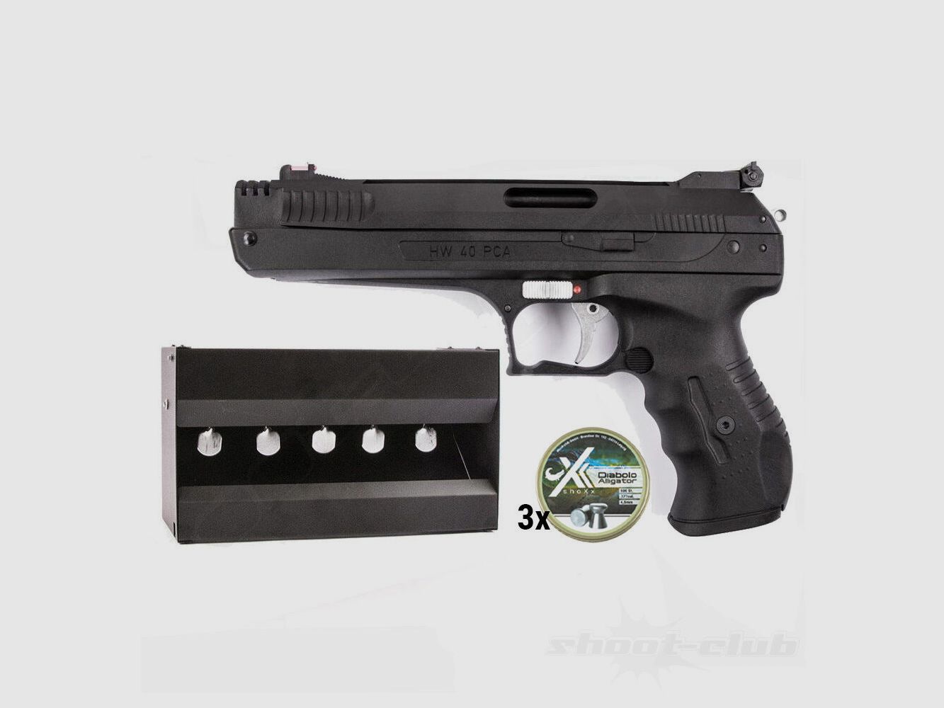 Weihrauch HW 40 PCA Plinking Set 4,5mm Diabolos
