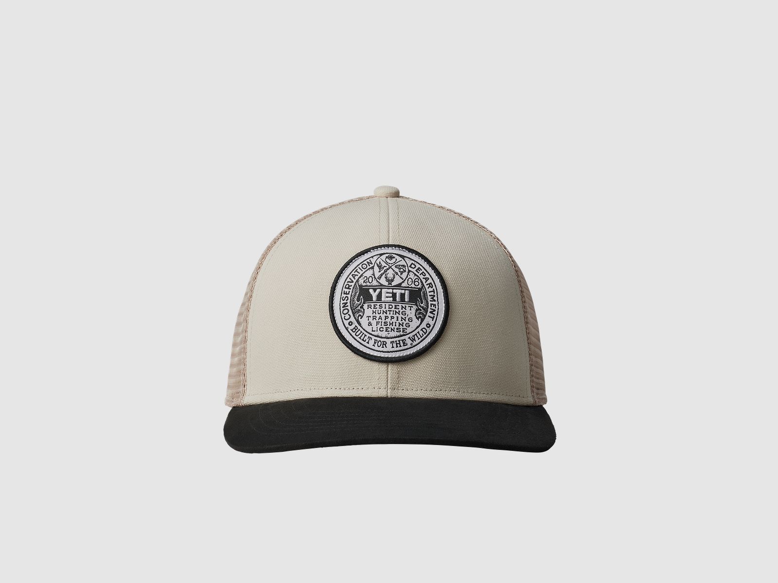 YETI TRAPPING LICENCE TRUCKER CAP Taupe