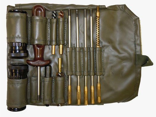 Waffenfabrik Bern Schweizer Armee Putzzeug 7,5x55swiss für Schweizer Gewehre und Karabiner K31,K11,Mod.96-11,SIG PE57 und SAR M57 SWISS MATCH