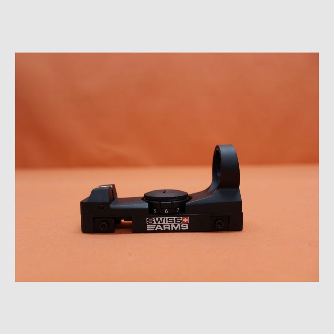 Swiss Arms Swiss Arms Red Dot Sight Visor de punto rojo de polímero para perfil Weaver/Picatinny