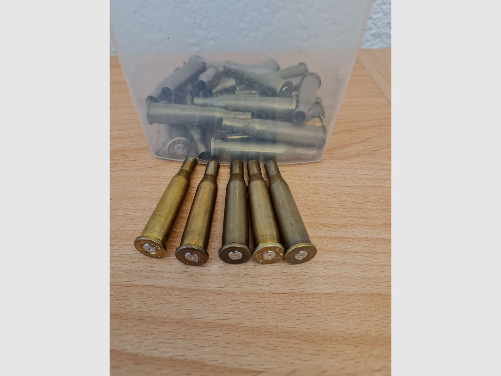 5,6 x 52R Messinghülsen für Wiederlader 
