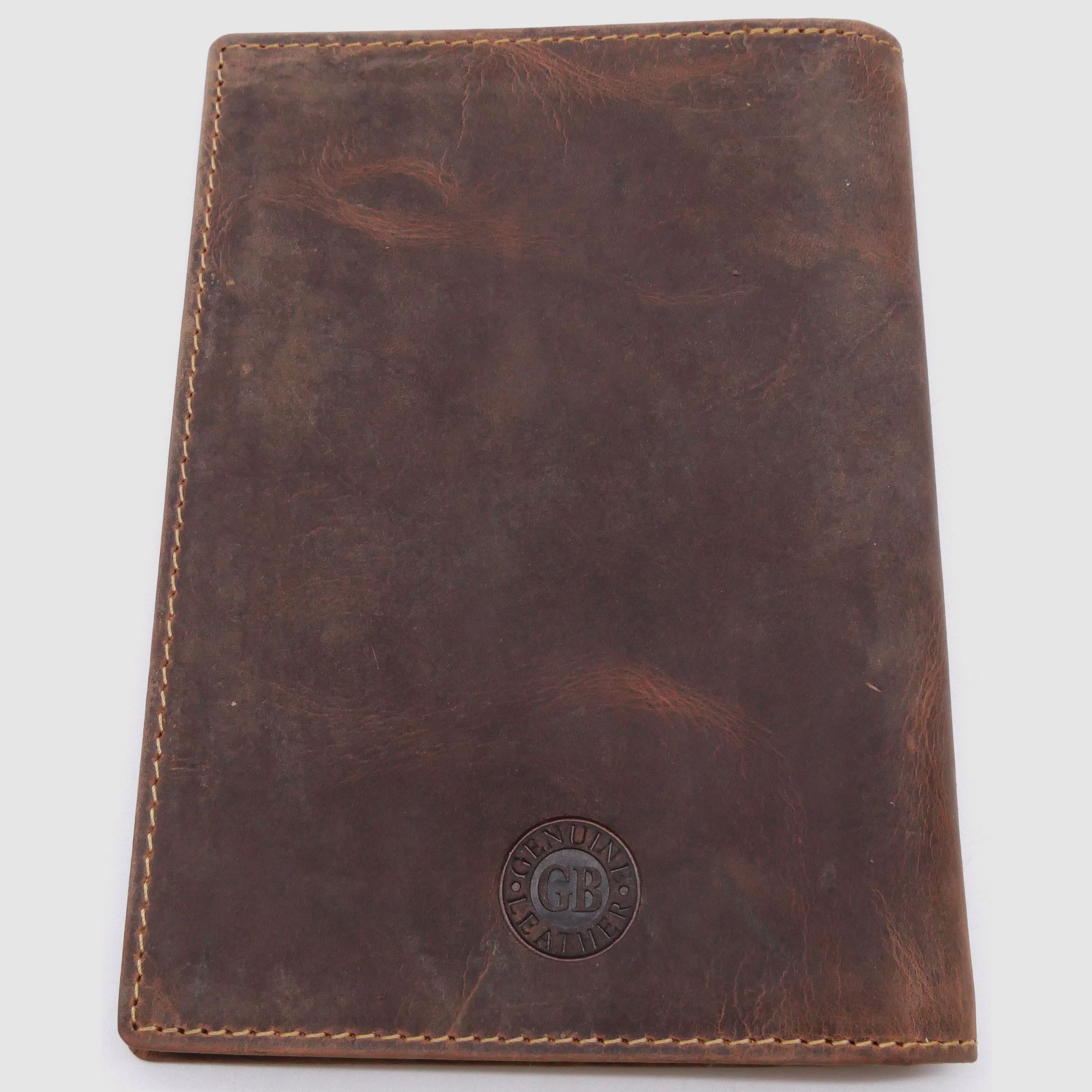 Greenburry 328B-RS-25 Vintage Ausweismappe Royal Stag 6 Sichtfenster braun Hirsch
