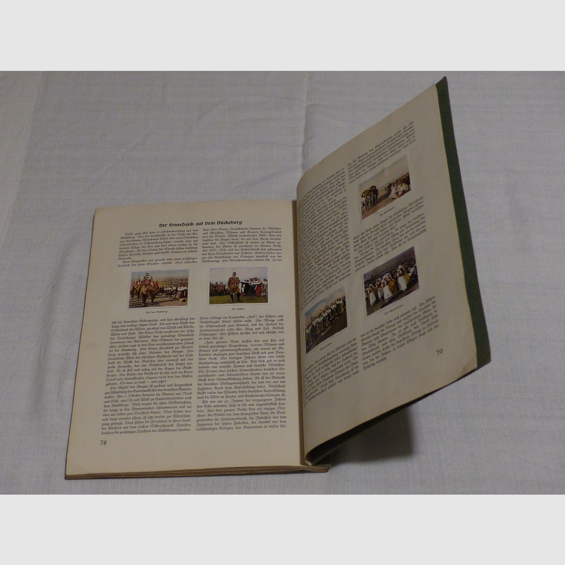 Album di adesivi completo Auf deutscher Scholle 1935