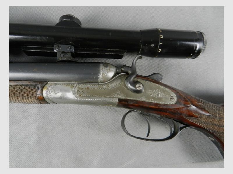 Ferlacher Hahnbüchsflinte avec canon interchangeable