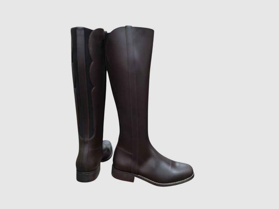 Bottes H-110 Châtaigne Semelle Cuerolite avec Élastique, image 2 sur 4