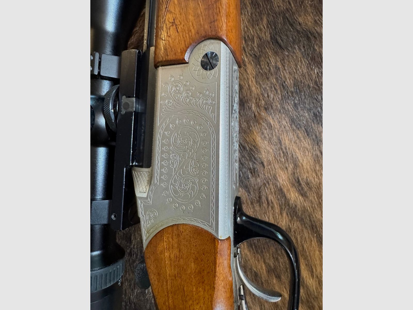 Blaser – Bockbüchsflinte BBF ES70 calibro 7x57R + 12/70 con ottica Zeiss