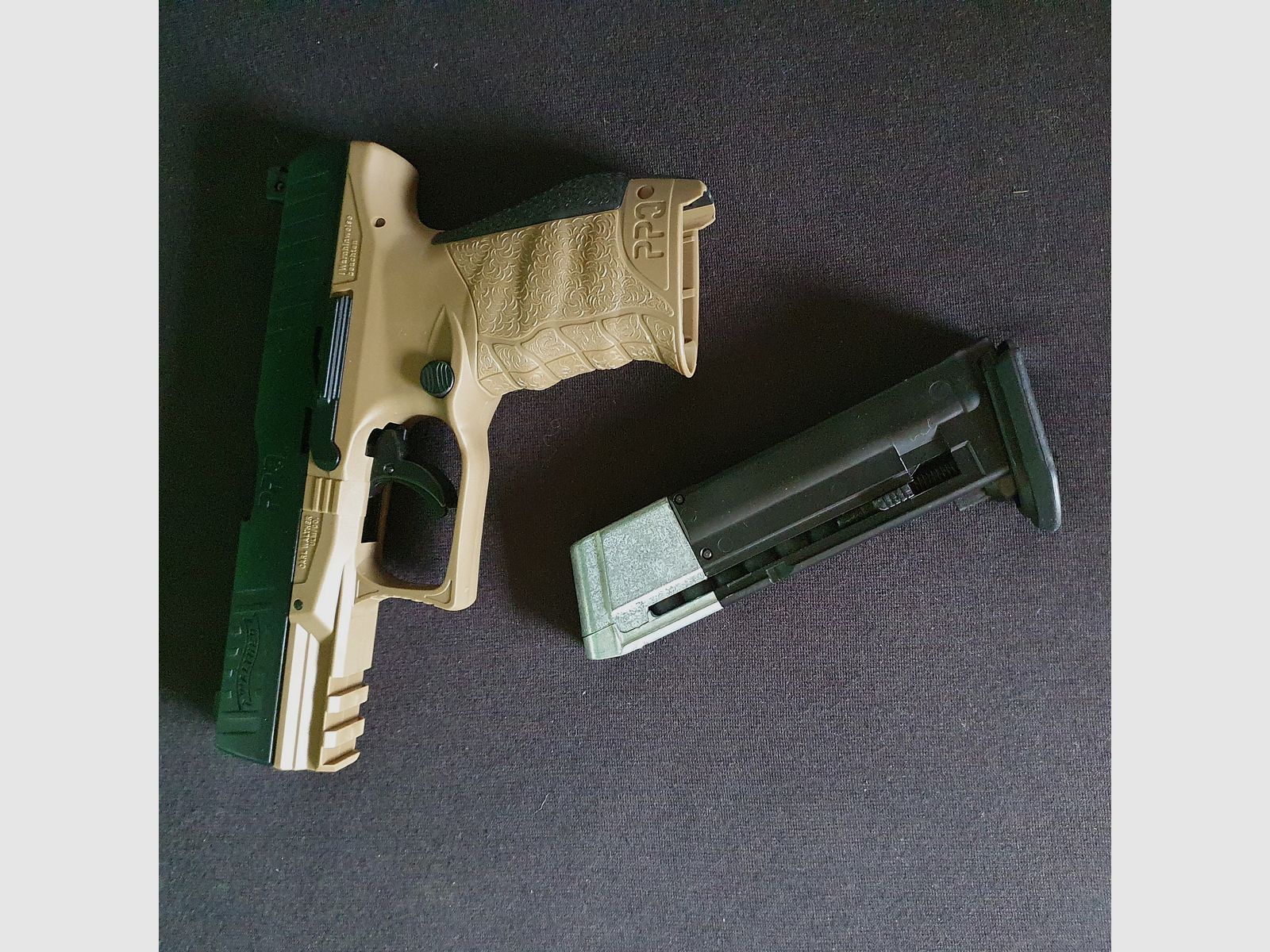 Umarex Walther PPK M2 CO2 braun