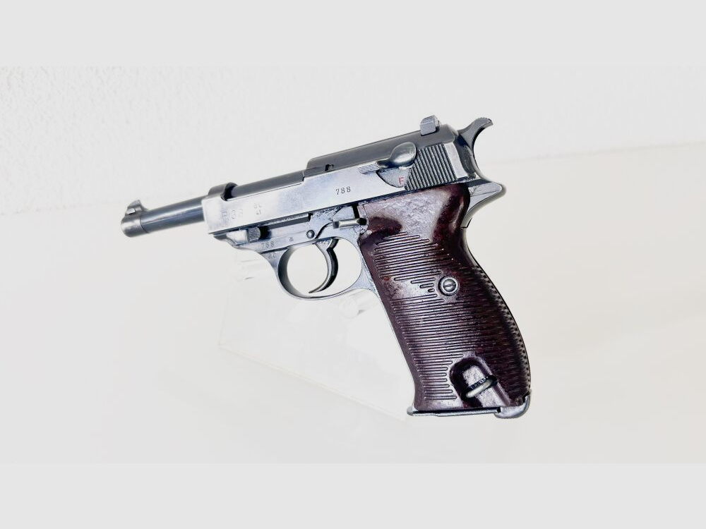 Walther Mod. P 38 1941 Estampillage 3ème Reich, avec Holster Original 9mm Luger