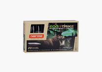 Norma 6,5 Creedmoor Ecostrike 7,8g/120gr Cartouches de Fusil Sans Plomb