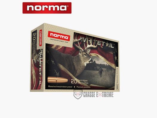 20 patronen NORMA Kal. 270 Wsm 130gr Whitetail