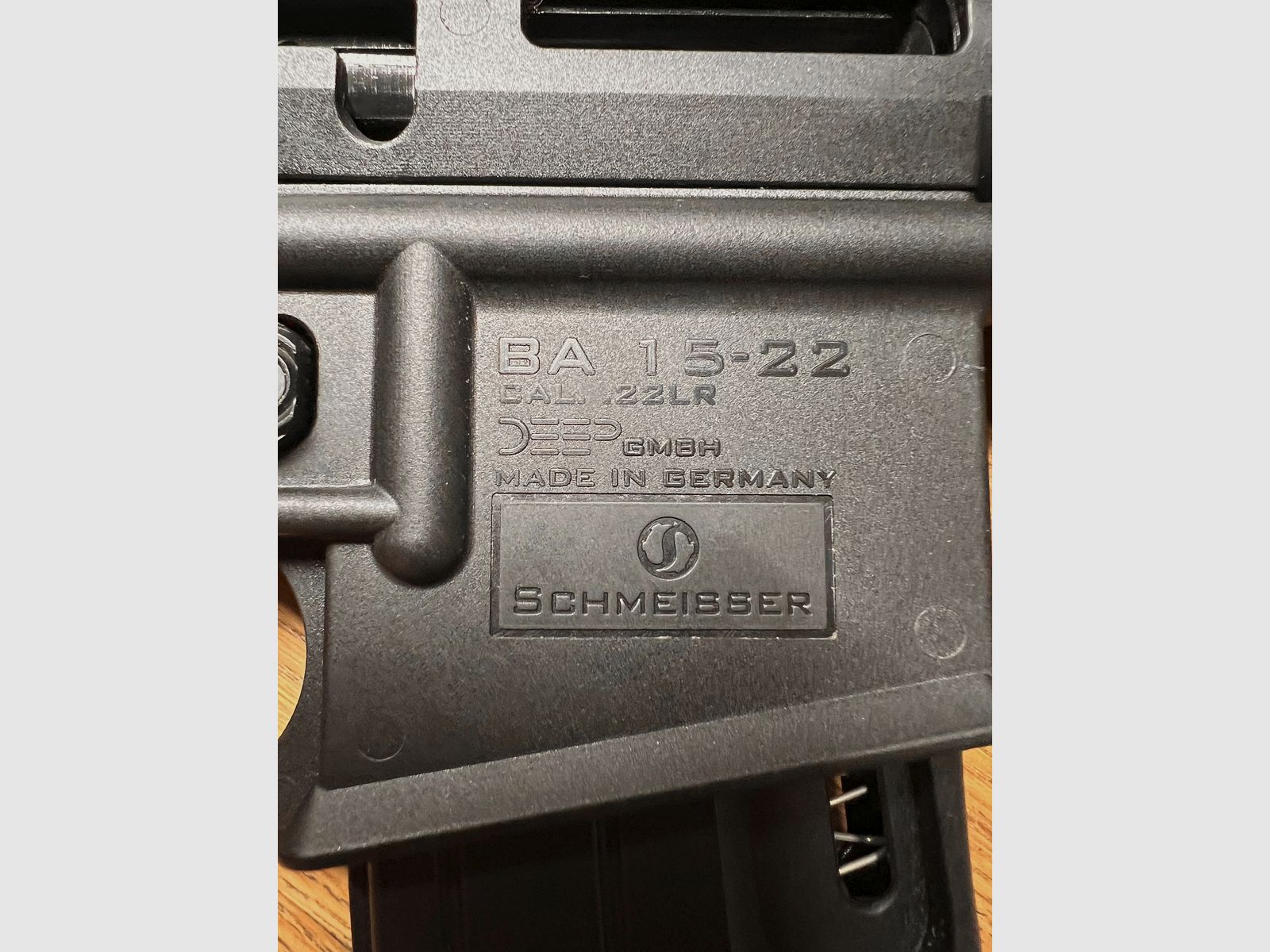 Schmeisser BA 15, carabine à répétition, calibre .22lr, y compris bipied, AVEC ou SANS optique