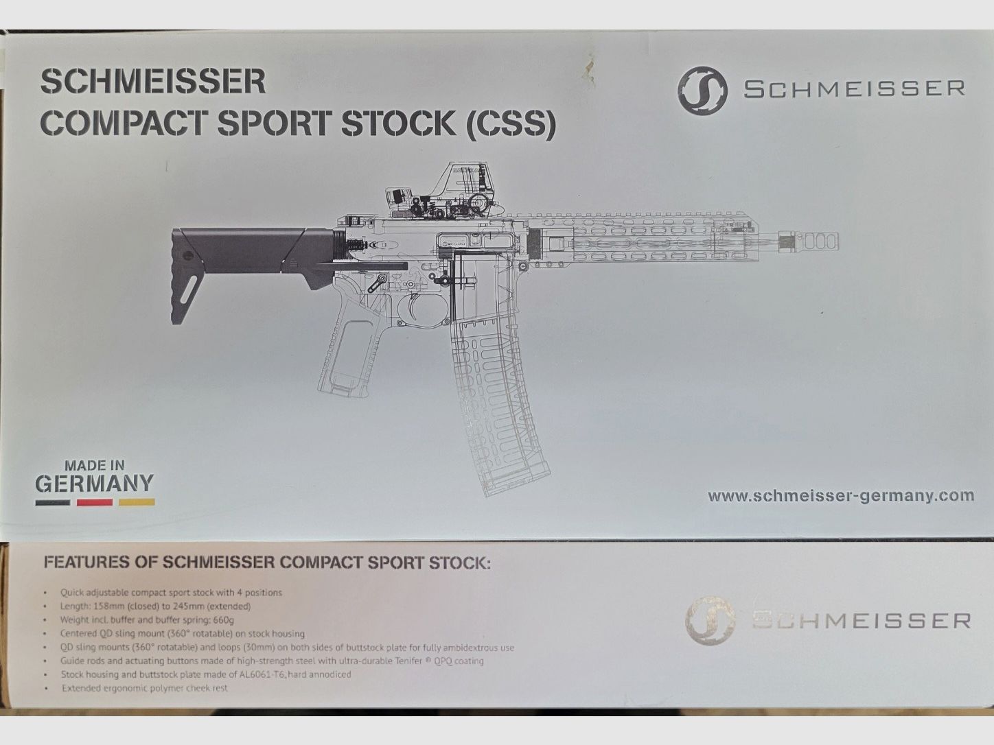 Schmeisser CSS AR-15 Schaft