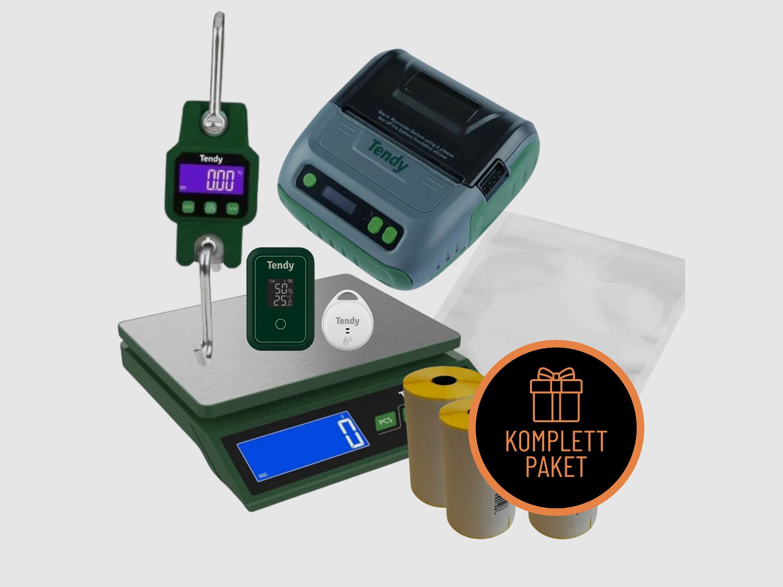 Tendy Wildbretverarbeitung Set 4 (Komplettset für Wildkammer)