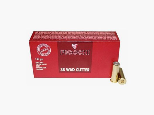 Fiocchi - 38 SP - 148grs LWC - (x50)