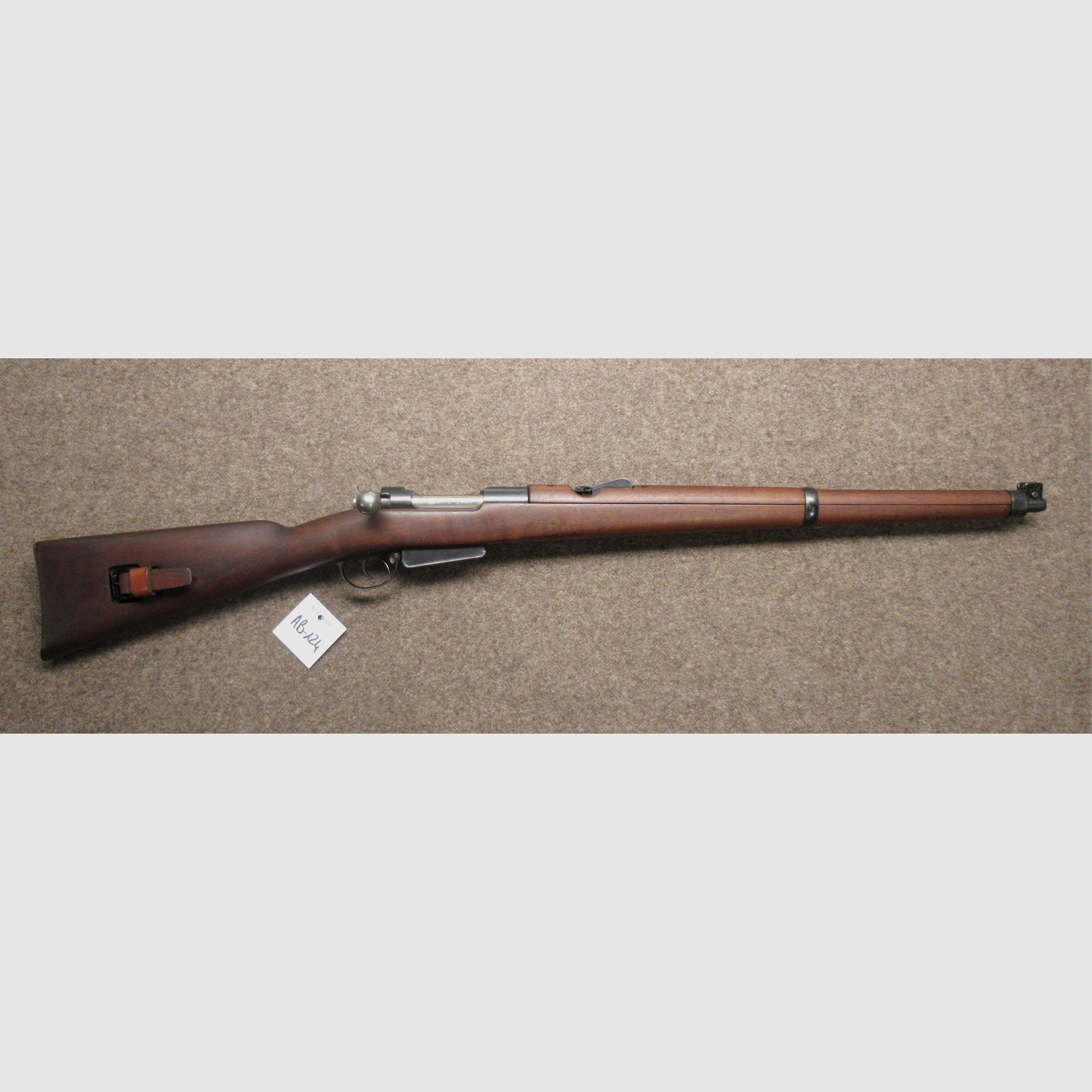 AB-124 W+F carabine mod. 1893 cal. 7.5x53.5, image 1 sur 4
