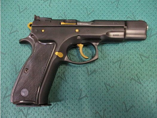 Pistole 9mmLuger CZ75 Frankonia-Sport mit verstellbarer Visierung CZ75