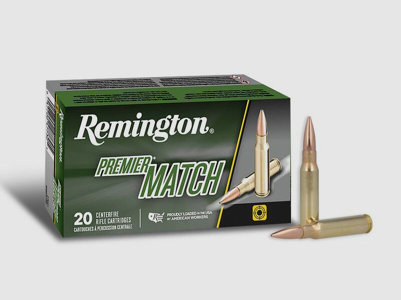 Remington Premier Match Matchking .308 Win. 175GR OTM 20 Patronen