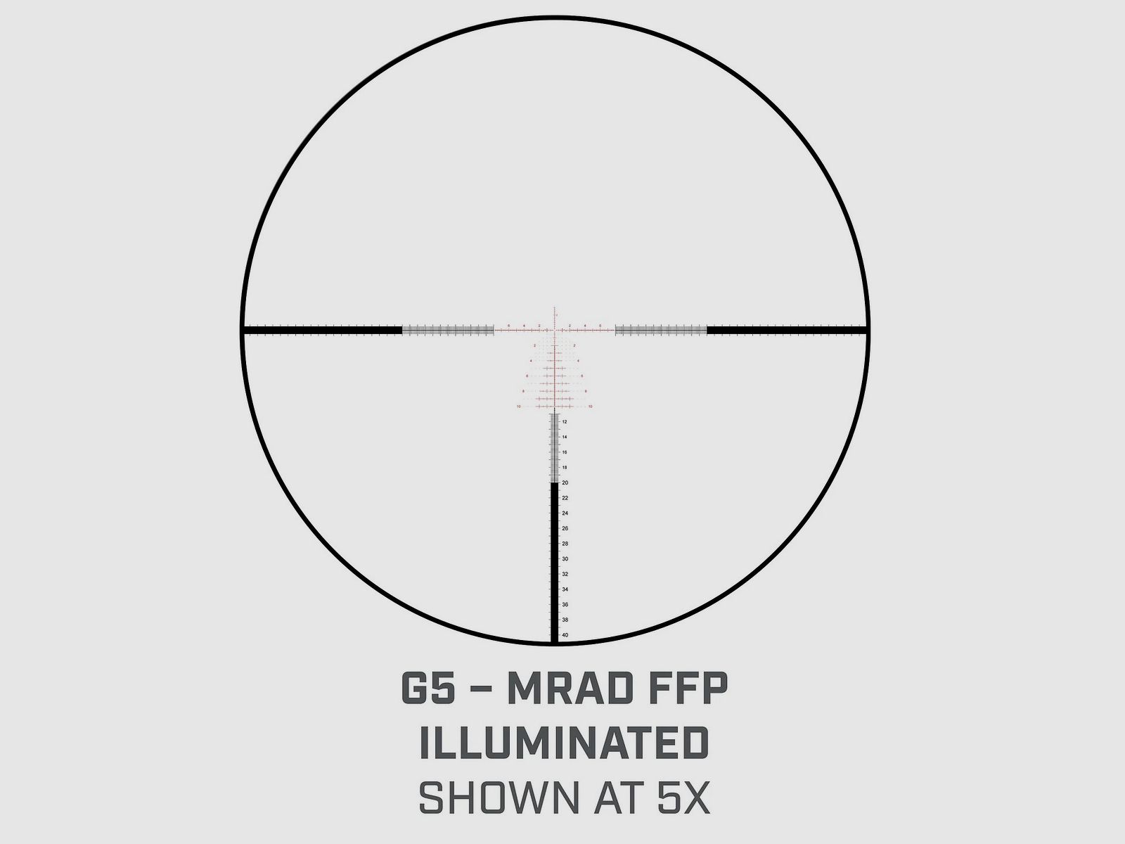 Bushnell Match Pro ED 5-30x56 Zielfernrohr – G5i FFP-Absehen – MRAD, Bild 4 von 12
