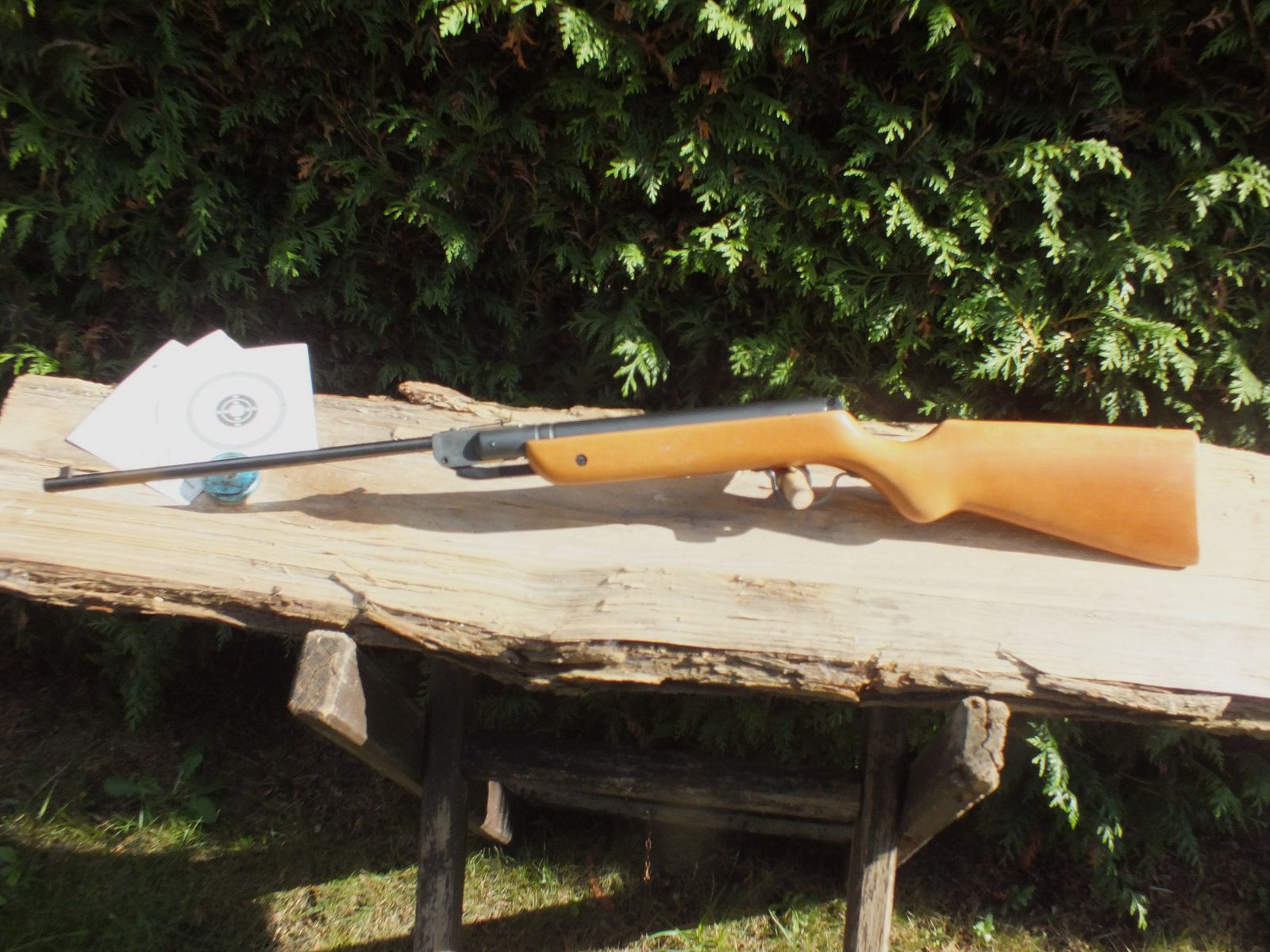 Luftgewehr Haenel 300 (Pionierknicker) für Sammler.