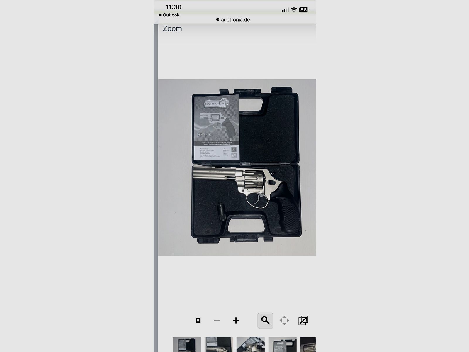 Sprzedam Ekol Viper 4,5 rewolwer alarmowy