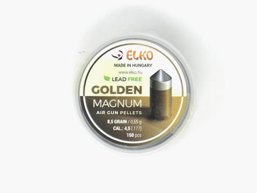 Elko Golden Magnum (senza piombo) – Cal. 4,5 mm 0,55 g (150 pz)