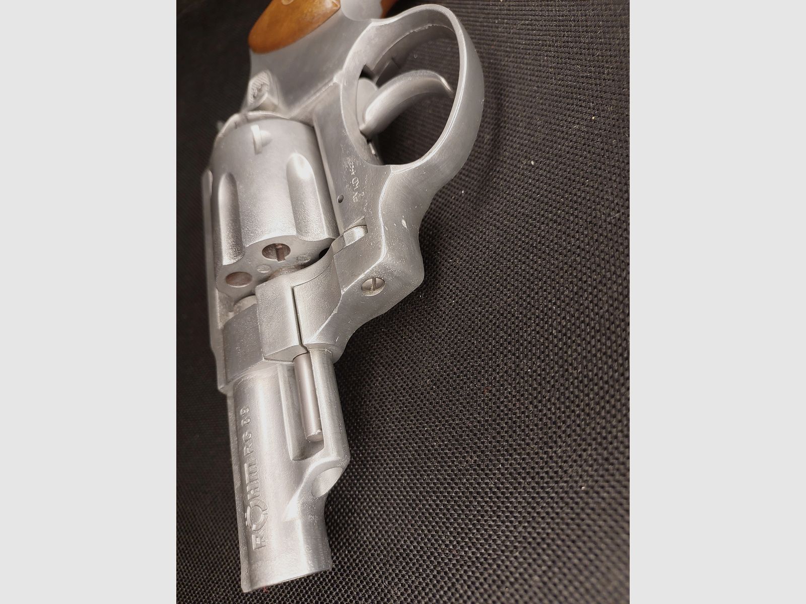 Röhm RG89 Schreckschuss Revolver Steel (PTB 451) Unikat!