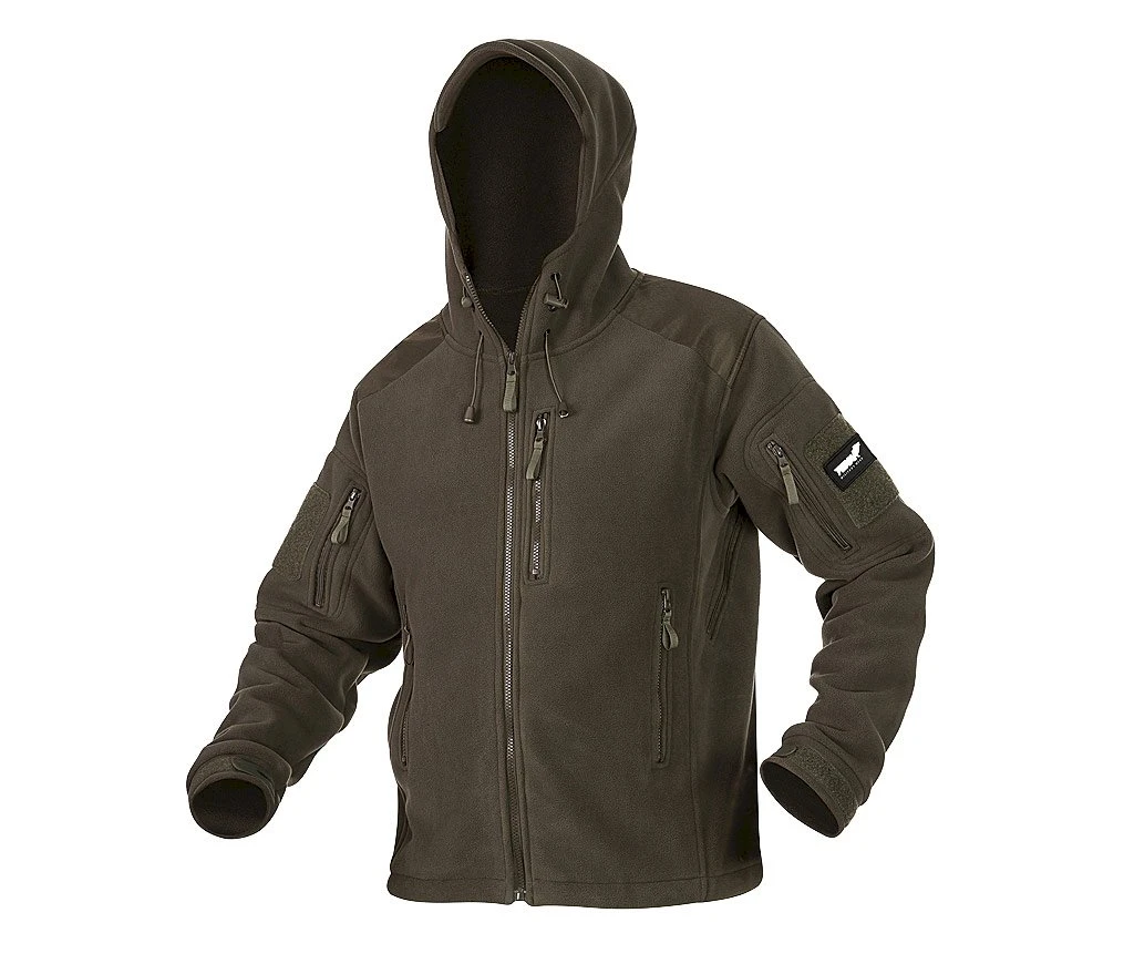 Chaqueta polar militar Husky Texar chaqueta polar verde oliva