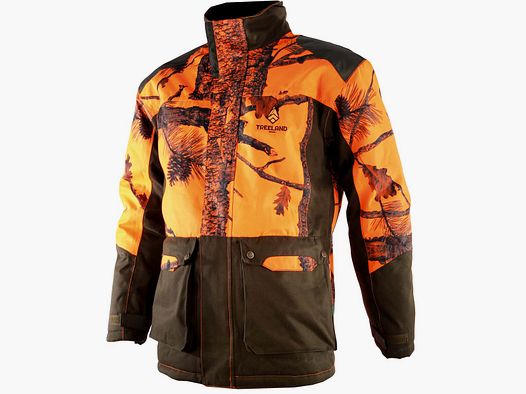 Treeland Signaljacke Treeland  Orange Camouflage