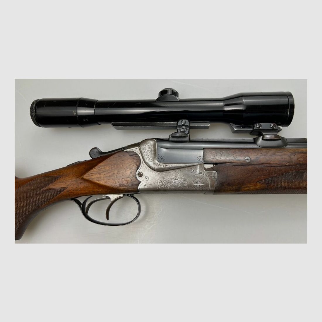 Merkel 210 double-barreled shotgun