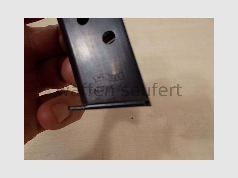 Walther PP magazine labeled 7.65mm Browning