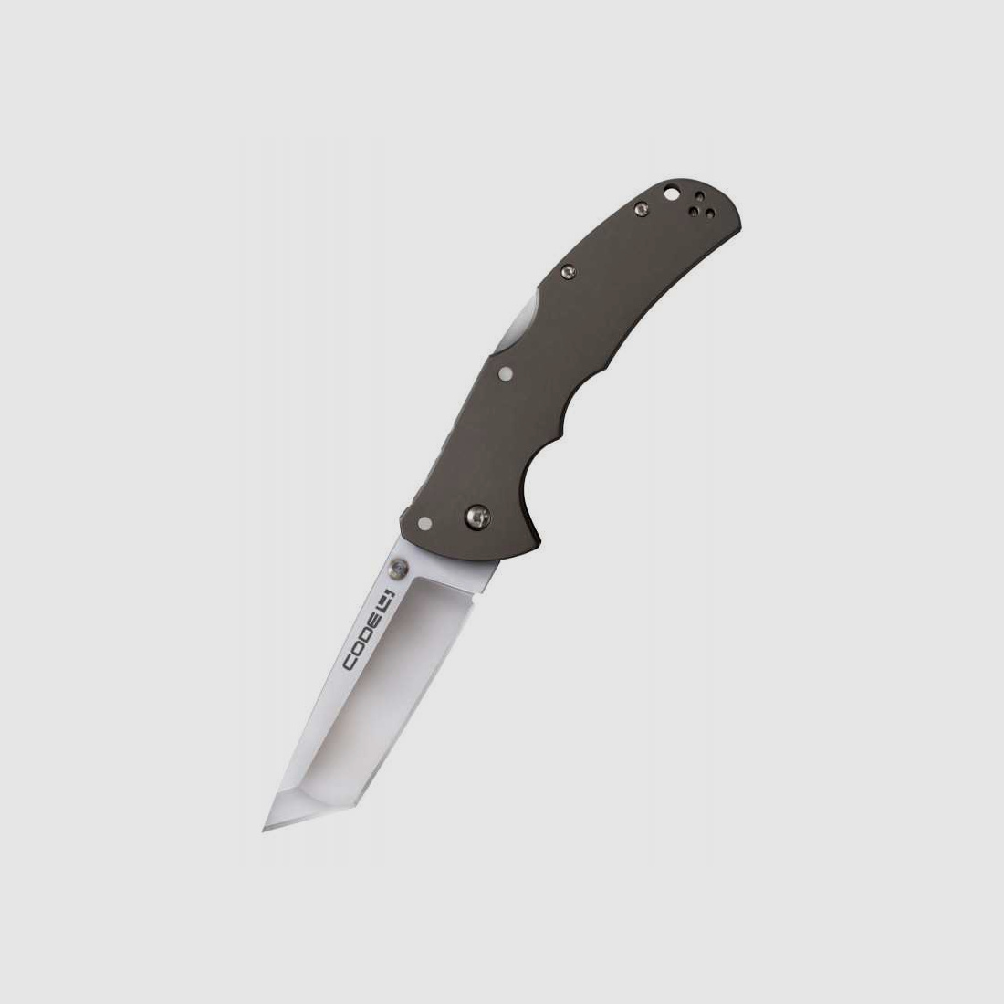 Cold Steel Taschenmesser Code 4 Tanto Point, S35VN, Glatte Schneide