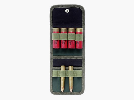 ASTUCCIO PER CARTUCCE NYLON 4 PER FUCILE 3 CARTUCCE DA RIFLE