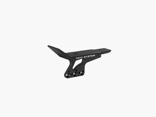 TONI SYSTEM ALCZTS Zielfernrohrmontage Seitenanschluss C-MORE mit 3 Löchern für CZ Tactical Sport, Farbe: Silber