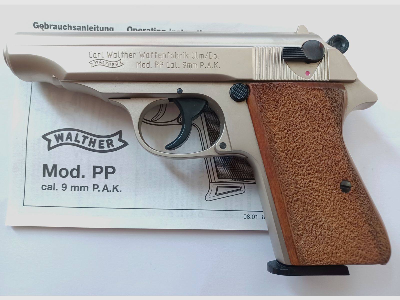 Walther Mod. PP cal. 9mm P.A.K , Bild 7 von 8