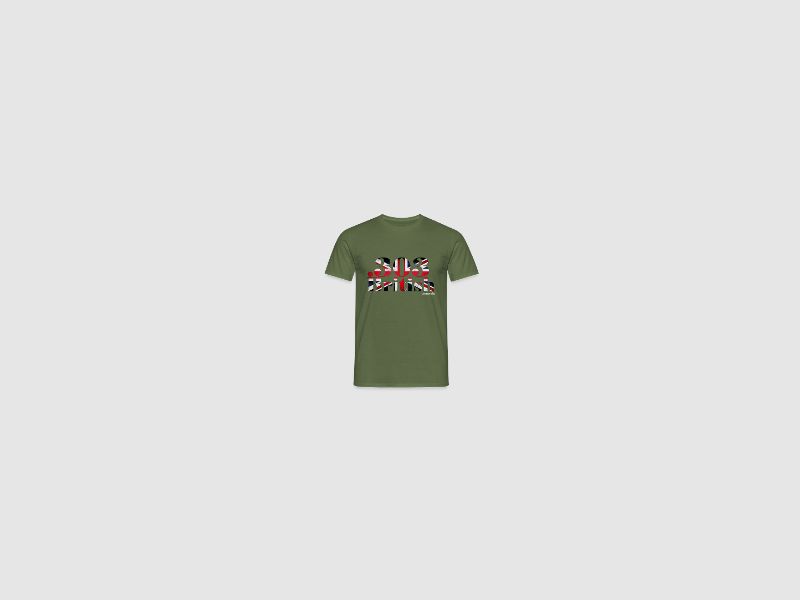 303 British - Männer T-Shirt Royalblau