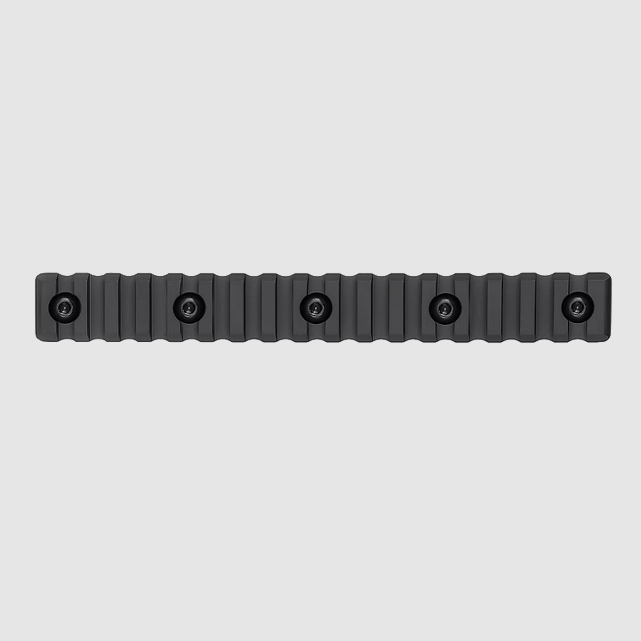 Szyna M-LOK do Picatinny Aluminium, 17 Slot Armor Black CRC 9019 - Kruk