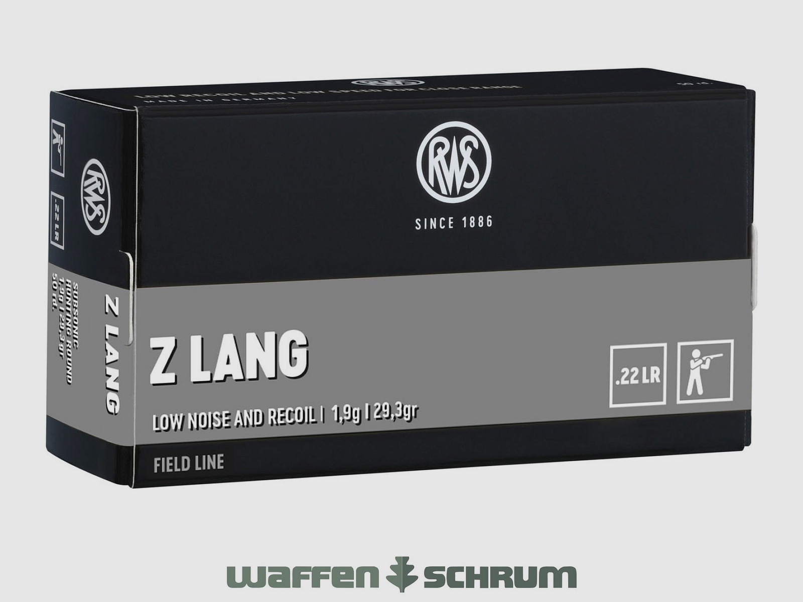 RWS Z Lang 1.9g - 29gr .22lr