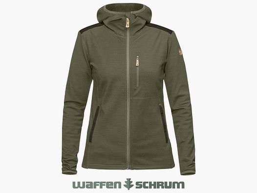 Fjällräven Fleecejacke Keb Laurel Green-Deep Forest