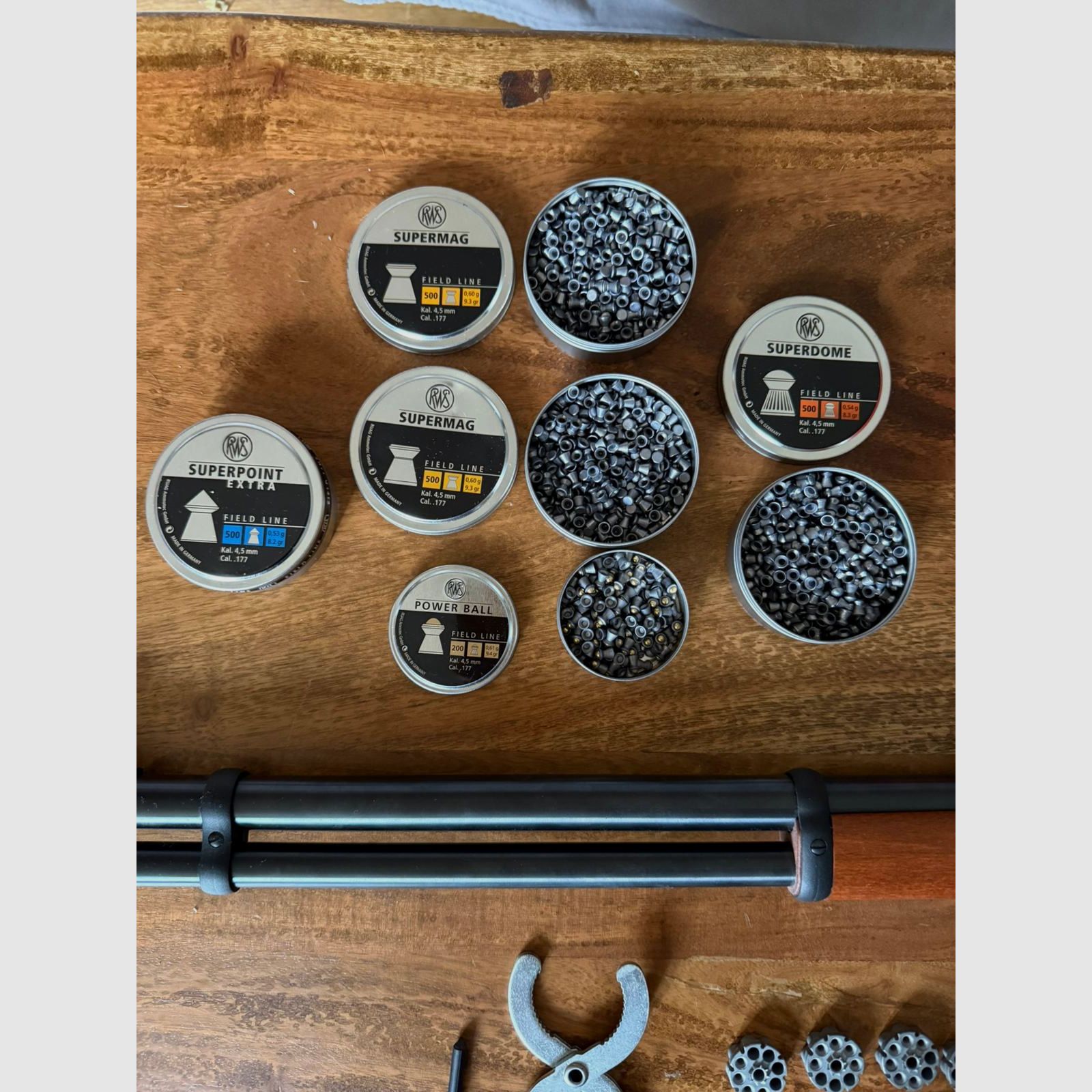 Walther Lever Action Wells Fargo long 4,5 mm Diabolo CO2-Gewehr 88 Gramm Version
