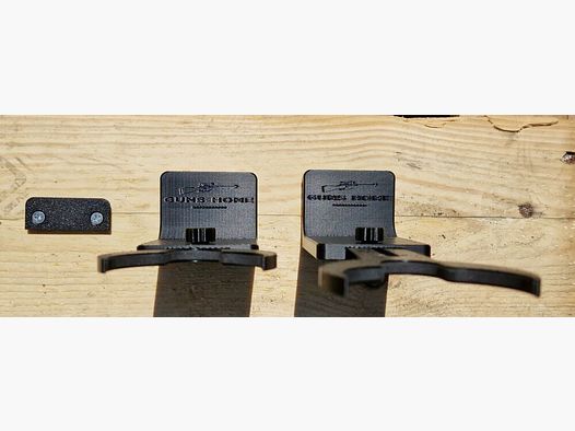 Gunshome uG GUN-i-FLEX Waffenhalter ausziehbar, Platz für Optiken herstellen, anschraubbar für Kanzel etc