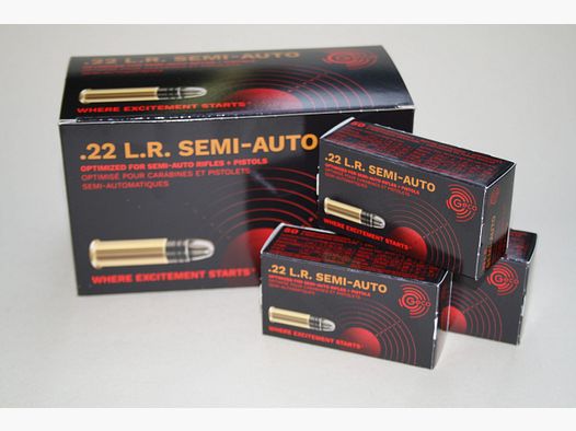 Munitions Geco Semi-Auto 40 grains Cal 22lr x 5000