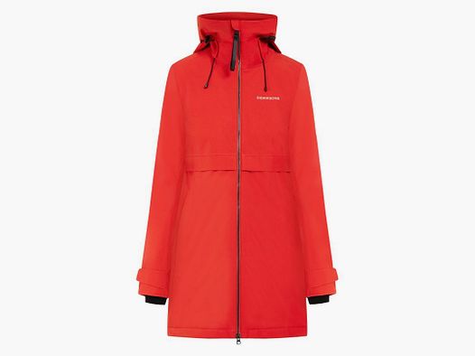 Didriksons Damen Parka Helle Pomme Red 44