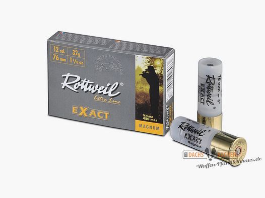 Rottweil Exact Magnum 12/76 SLUG FLG 32g 5 Schuß