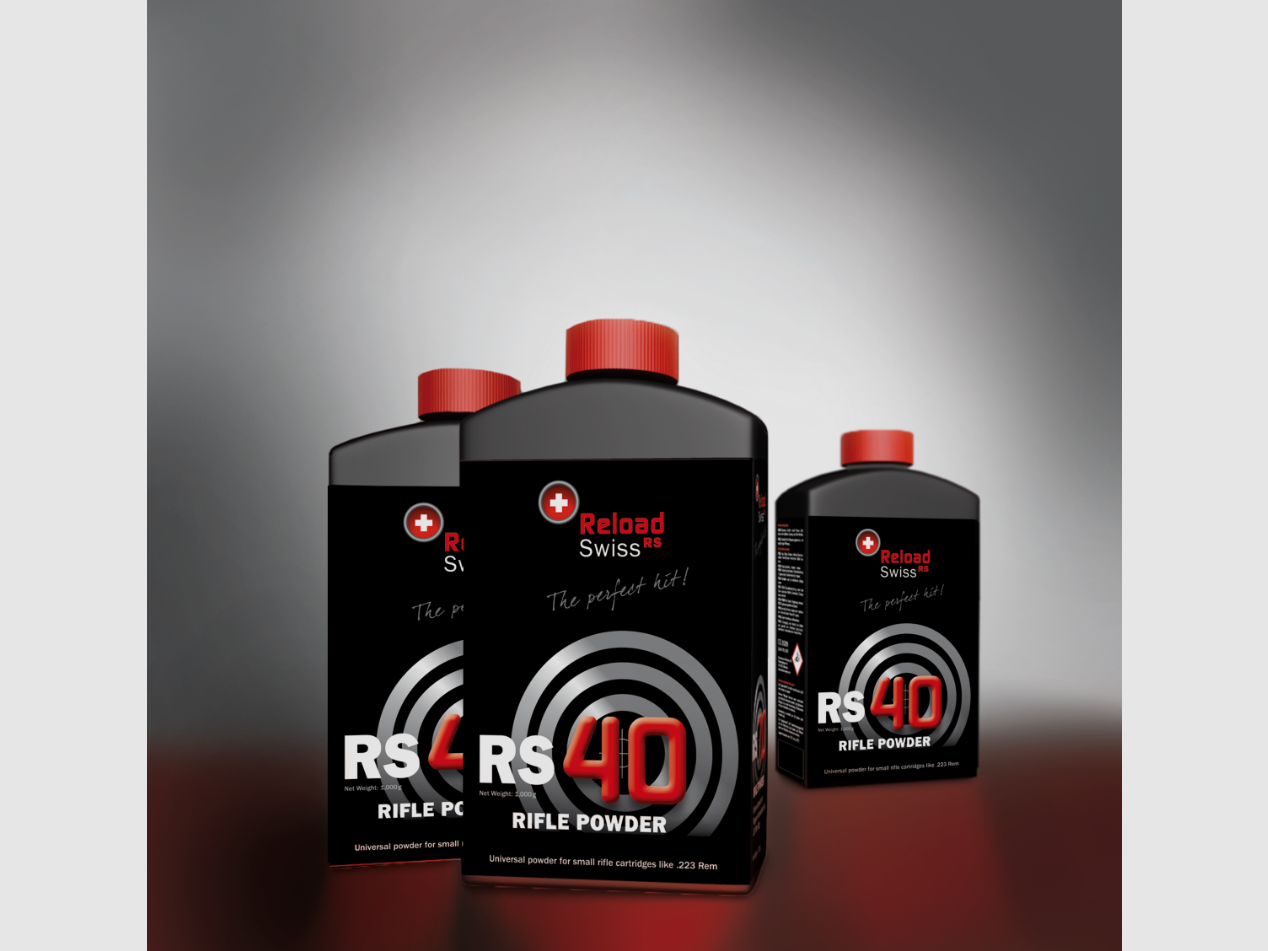 Reload Swiss – Wiederladepulver / RS40 1000g