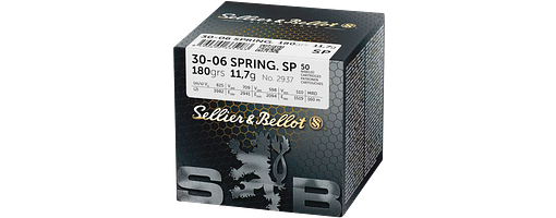 Sellier & Bellot .30-06 Spr. Teilmantel S 11,7g/180grs.