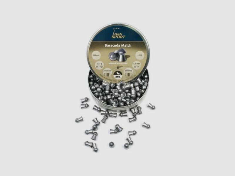 N&H Balles Baracuda Match cal. 5,5