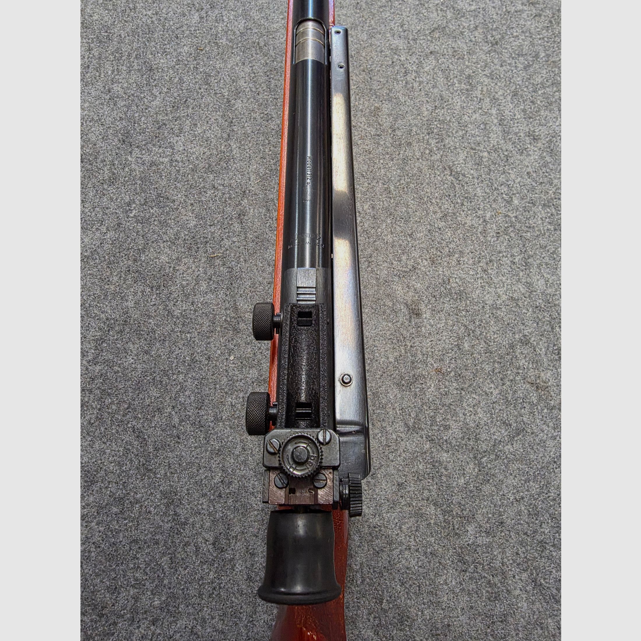 Haenel sidelever Mod. 312 with diopter in very good condition cal. 4.5mm Diabolo