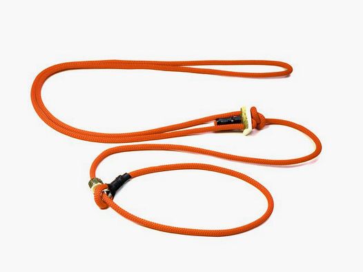 Mystique® ''Hunting Profi silent'' laisse de chasse 8 mm orange fluo 280 cm