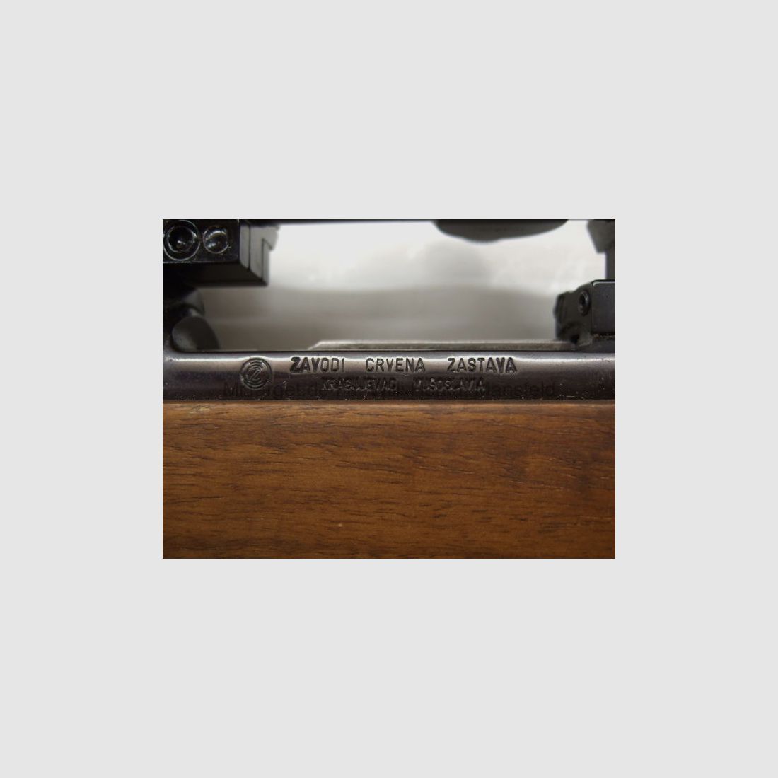 Zastava Bergfreund * mit ZF 8x56 v. Lisenfeld * mit dt. Stecher, Bild 7 von 10