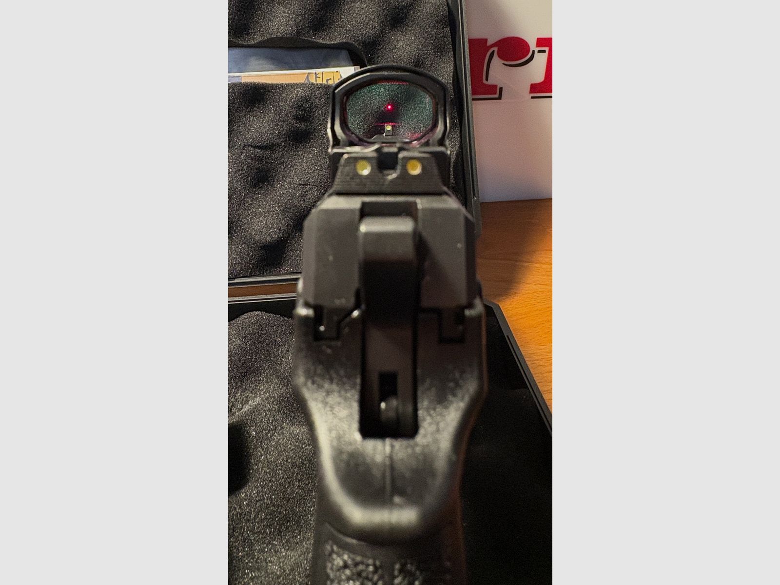 NEUWARE CZ Pistole P-09 F Nocturne SR HAWKE Set mit Optik 